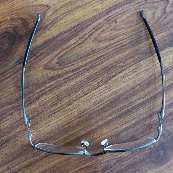 Oakley TRANSISTOR Brushed steel Eyeglasses frames. With case ￼ - Picture 2 of 8